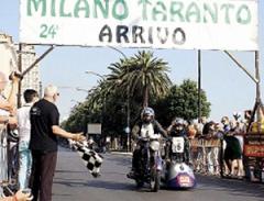 La «Milano-Taranto» incanta: emozioni vissute su due ruote
