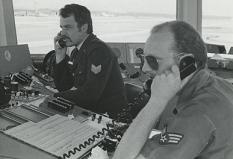 Franco Iosa con il grado di Sergente Maggiore ad Aviano PN nel 1977,primo italiano a fregiarsi del titolo di controllore militare operativo in una base americana