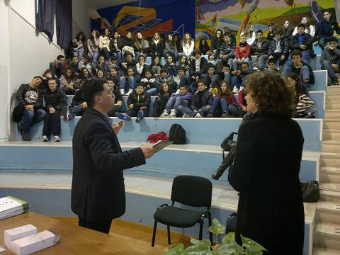 La Masterclass del Consorzio Pellicano tenuta presso il Liceo Pertini di Ladispoli (RM)