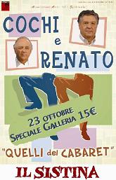 Cochi e Renato in “Quelli del Cabaret” al Teatro Sistina di Roma