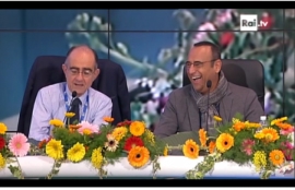 Conferenza-stampa-Sanremo-2015 - Carlo Conti e Giancarlo Leone