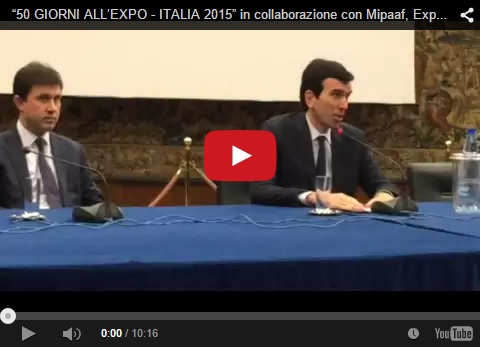 “50 GIORNI ALL’EXPO – ITALIA 2015” in collaborazione con Mipaaf, Expo e la Rai