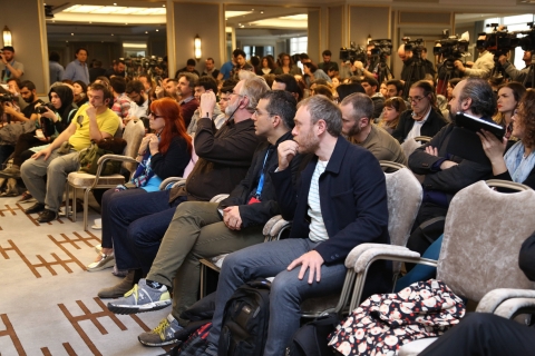 ISTANBUL FILM FESTIVAL 2015 - Conferenza Stampa contro Censura