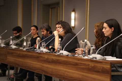 ISTANBUL FILM FESTIVAL 2015 - Conferenza Stampa contro Censura