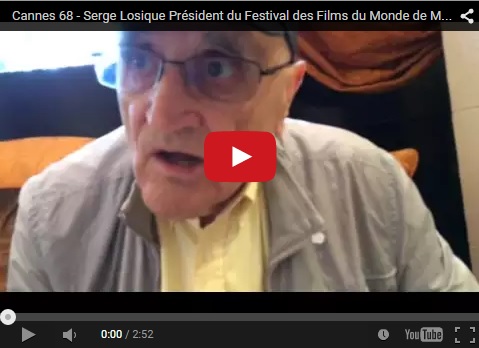 Cannes 68 -  Serge Losique Président du Festival des Films du Monde de Montréal