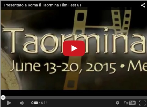 Presentato a Roma il Taormina Film Fest 61