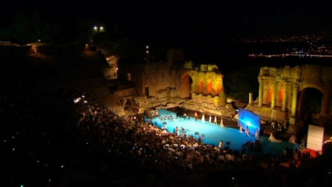 Teatro Antico Taormina -Nastri d'Argento 2015