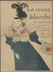 La Revue blanche 1895 Lithograph in five colours on wove paper - Budapest Galleria Nazionale