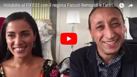 Volubilis al FIFF32 con il regista Faouzi Bensaïdi e lattrice Nadia Kounda