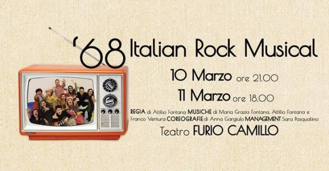 68 Italian Rock Musical - Teatro Furio Camillo Roma