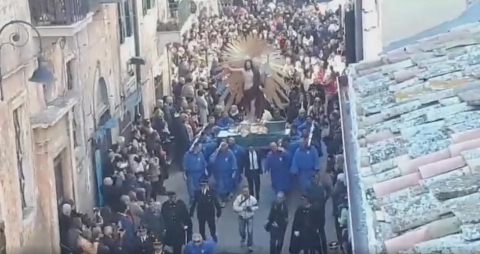 Pasqua a Tarquinia 2018 - Processione del Cristo Risorto