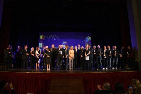 Al Teatro Italia di Roma assegnati i riconoscimenti de “La Pellicola d’Oro 2018”, il Premio Mestieri e Artigiani del Cinema Italiano