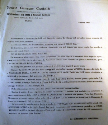 Documento Ottobre 1945