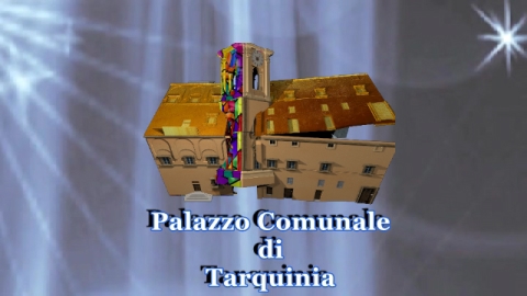 Tarquinia Video Mapping Palazzo Comunale
