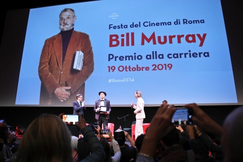 Bill Murray Premio alla Carriera Festa del Cinema di Roma 2019