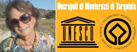 Dott.ssa Maria Cataldi Necropoli Monterozzi Tarquinia Patrimonio UNESCO