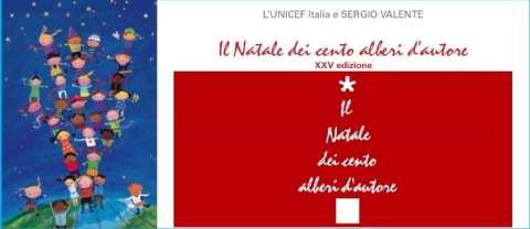 Il Natale dei 100 Alberi d’Autore di Sergio Valente con UNICEF Italia per le bambine del Niger