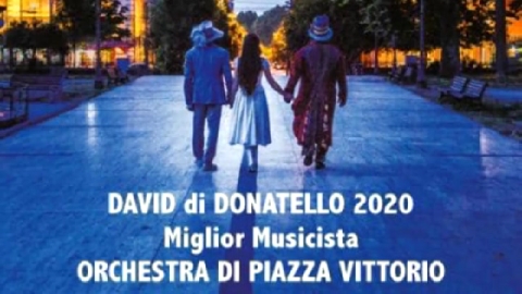 Incontro con il M° Leandro Piccioni dell’Orchestra di Piazza Vittorio “Miglior Musicista” alla 65ª edizione dei David di Donatello