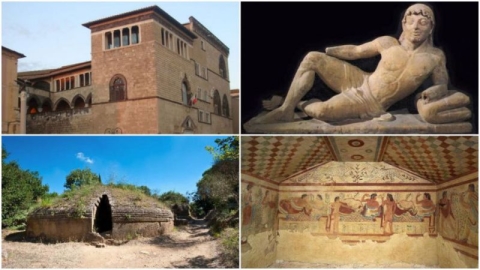 Riapre il Sito Unesco di Cerveteri e Tarquinia. Le Necropoli ed i Musei tornano fruibili dal 12 Giugno per uno Stress Test, seguito da un’apertura stabile ogni Sabato e Domenica